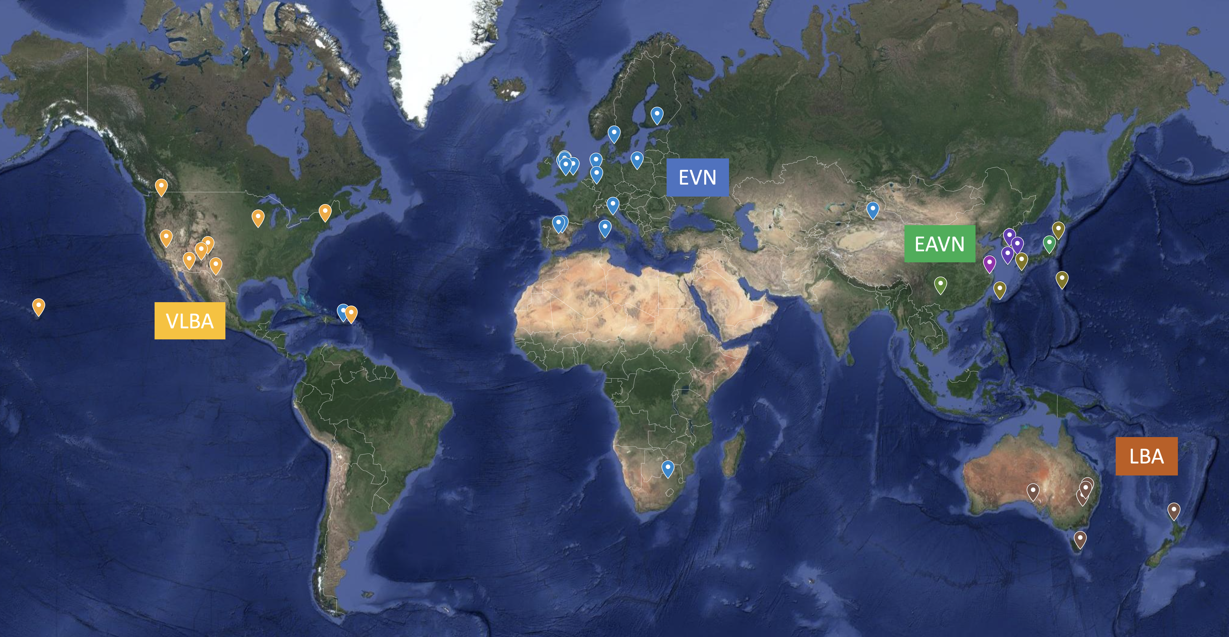 Networks in the Global VLBI Alliance